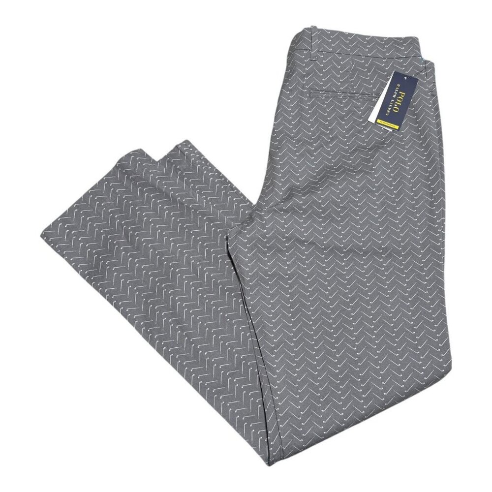 NWT Polo Ralph Lauren Golf Club AOP Performance Golf Tailored Pants‎ Men's 34x32